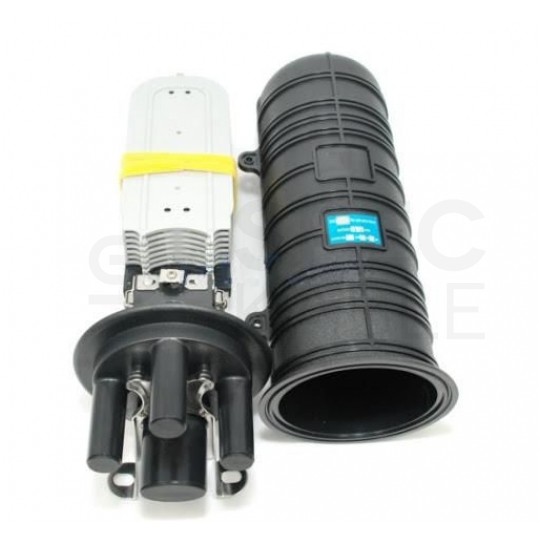 Mufa światłowodowa, kapturowa 144 spawy (6x24) pionowa IP68 TELCOLINE