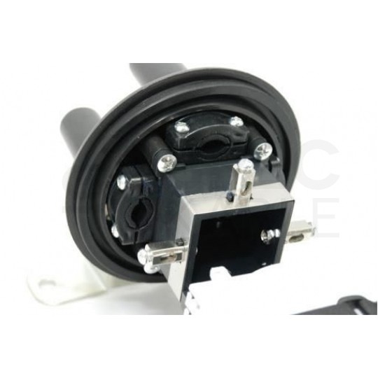 Mufa światłowodowa, kapturowa 48 spawów (4x12) pionowa IP68 TELCOLINE