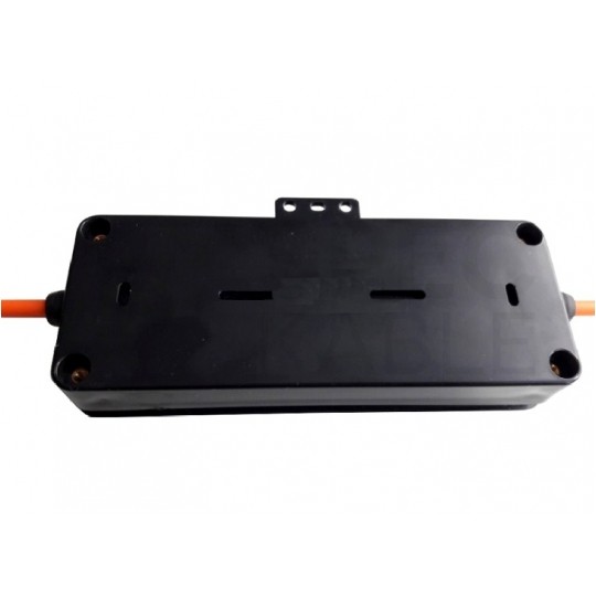 Mufa światłowodowa naprawcza (do kabli DAC), pozioma 4 spawy (1x4) przelotowa IP65 TELCOLINE