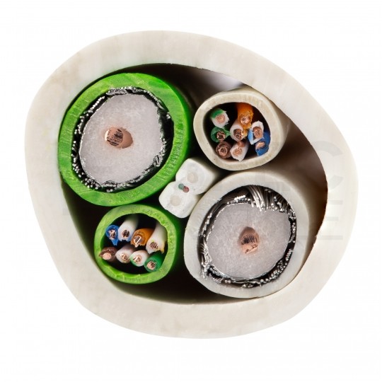 Multikabel FO SM 9/125 FTTH 2J + 2x UTP kat.5e + 2x 75Ohm Bitner