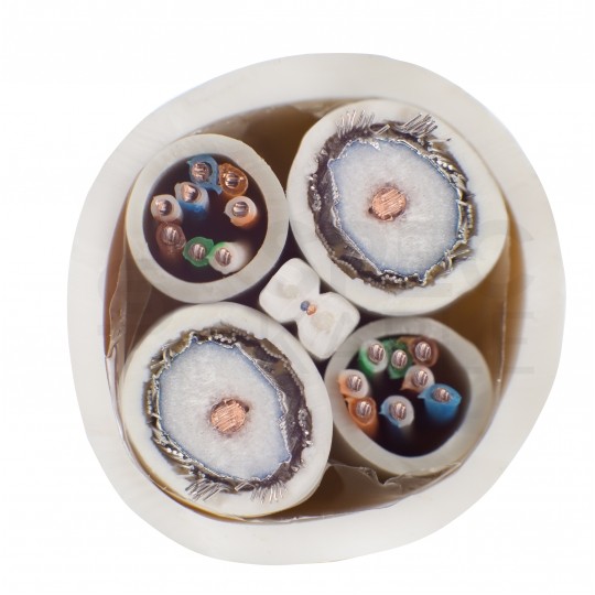 Multikabel FO SM 9/125 FTTH 2J + 2x UTP kat.6 + 2x 75Ohm RG6