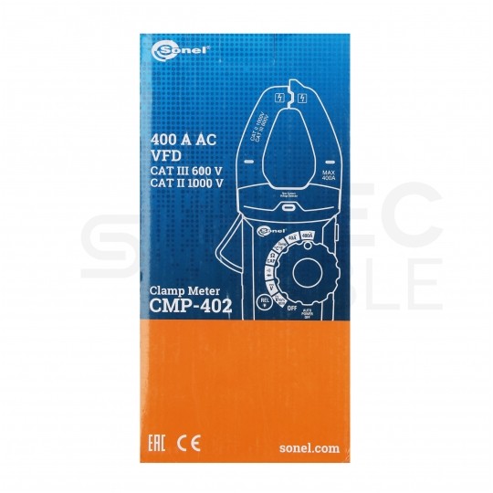 Multimetr cęgowy miernik uniwersalny z wyświetlaczem LCD SONEL CMP-402