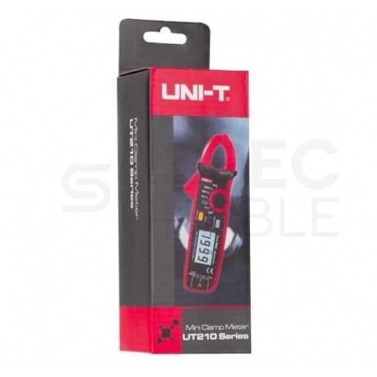 Multimetr cęgowy z autozakresem i pomiarem True RMS miernik uniwersalny z wyświetlaczem LCD UNI-T UT210E