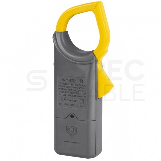 Multimetr cęgowy z pomiarem temperatury i rezystancji izolacji miernik uniwersalny z wyświetlaczem LCD REBEL RB-266