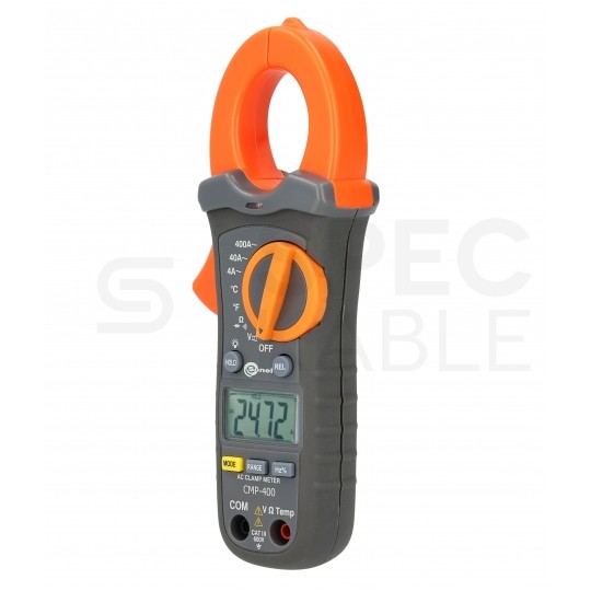 Multimetr cęgowy z pomiarem temperatury miernik uniwersalny z wyświetlaczem LCD SONEL CMP-400