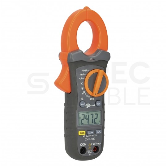 Multimetr cęgowy z pomiarem temperatury miernik uniwersalny z wyświetlaczem LCD SONEL CMP-400