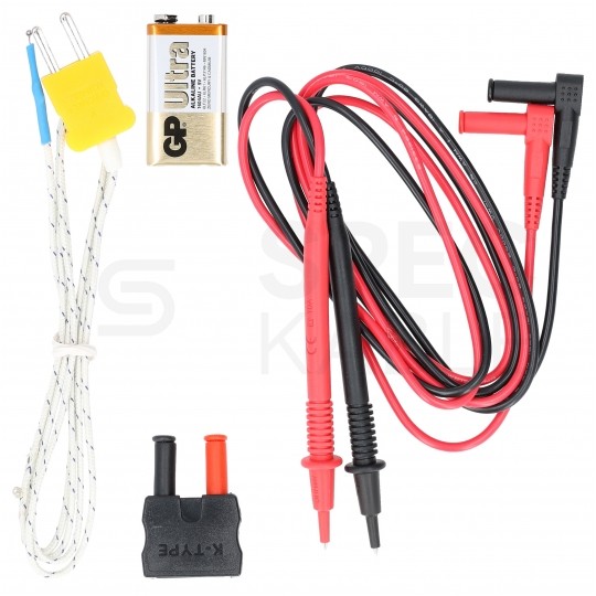 Multimetr cęgowy z pomiarem temperatury miernik uniwersalny z wyświetlaczem LCD SONEL CMP-401