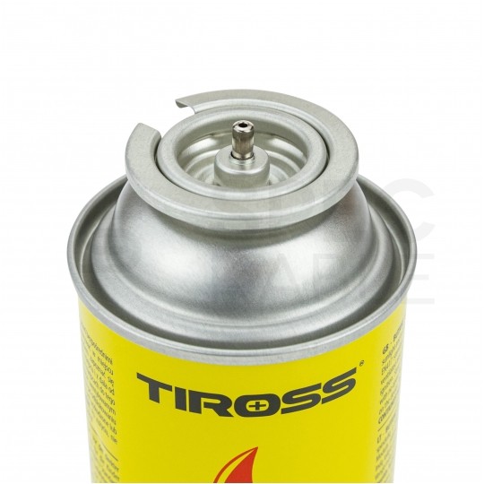 Nabój, kartusz gazowy BUTAN 227g TIROSS TS-700 do palnika, kuchenki turystycznej, lampy lutowniczej