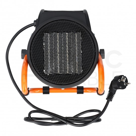 Nagrzewnica elektryczna ceramiczna PTC 2kW z wentylatorem i regulacją ustawienia NEO 90-062