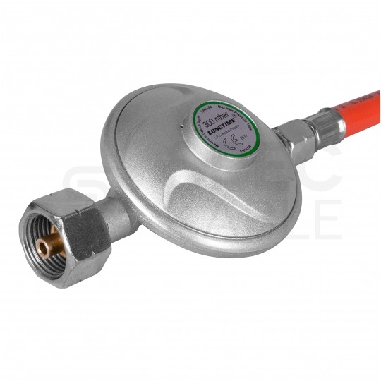 Nagrzewnica gazowa 25kW z termostatem + reduktor i regulacją ustawienia temperatury Kraft&Dele KD11700