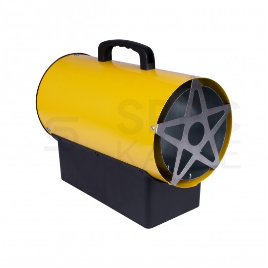 Nagrzewnica gazowa 25kW z termostatem + reduktor i regulacją ustawienia temperatury Kraft&Dele KD11700