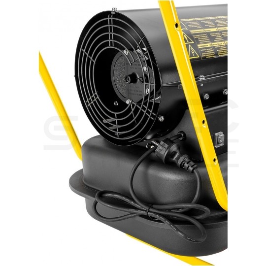 Nagrzewnica olejowa przemysłowa 20kW z odprowadzeniem spalin, zbiornik 38l NEO 90-086