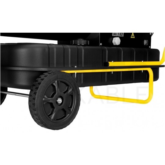 Nagrzewnica olejowa przemysłowa 20kW z odprowadzeniem spalin, zbiornik 38l NEO 90-086