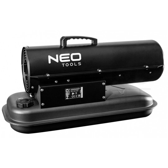 Nagrzewnica olejowa przemysłowa 20kW, zbiornik 19l NEO 90-080