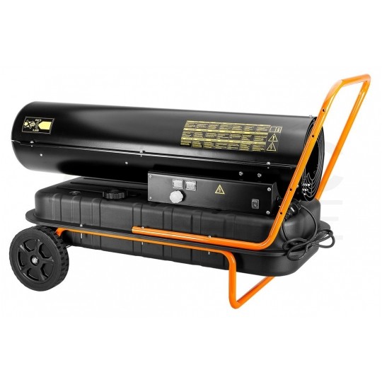 Nagrzewnica olejowa przemysłowa 50kW, zbiornik 50l NEO 90-082