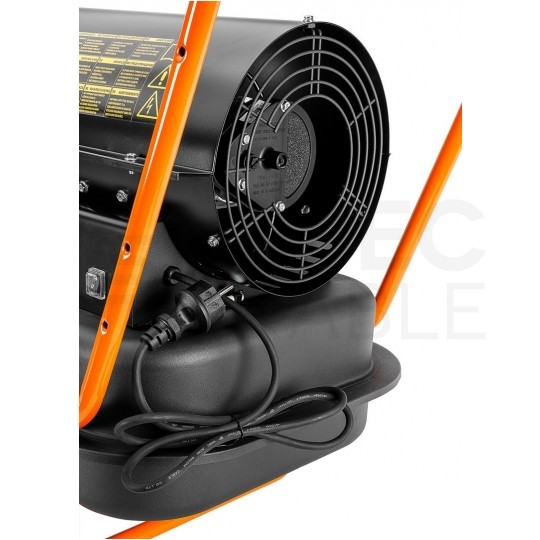 Nagrzewnica olejowa przemysłowa 50kW, zbiornik 50l NEO 90-082