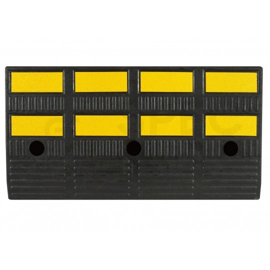 Najazd gumowy podjazd krawężnikowy 600x300x100mm 3 kanały