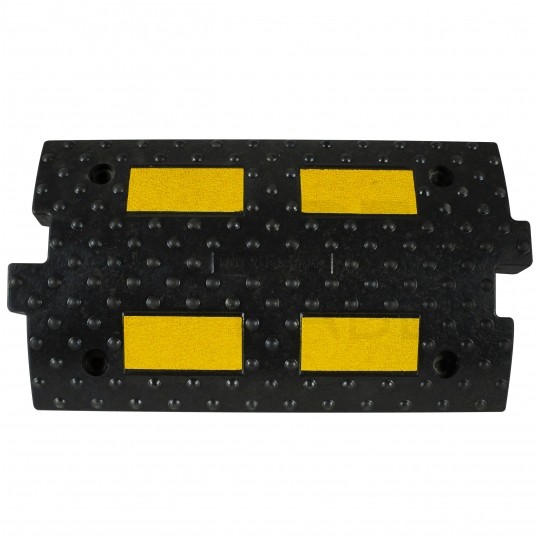 Najazd gumowy próg zwalniający 500x300x55mm 2 kanały