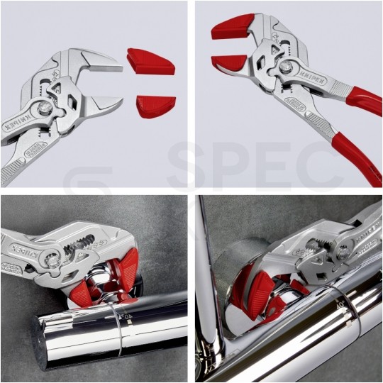 Nakładki ochronne na szczypce 86 XX 250mm (zestaw 3szt.) KNIPEX 86 09 250 V01