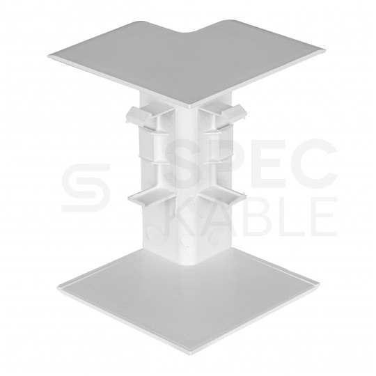 Narożnik wewnętrzny Łącznik kątowy do kanału parapetowego BKK 100x50mm NEKU