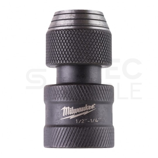 Nasadka udarowa Adapter do bitów 1/2" Kwadrat na 1/4" Hex MILWAUKEE