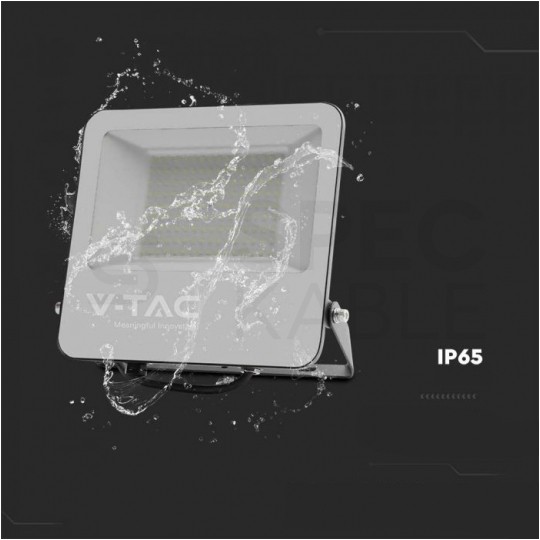 Naświetlacz LED SMD 100W 16000lm 4000K IP65 czarny barwa NW biała neutralna V-TAC VT-44106-B 5 LAT GWARANCJI