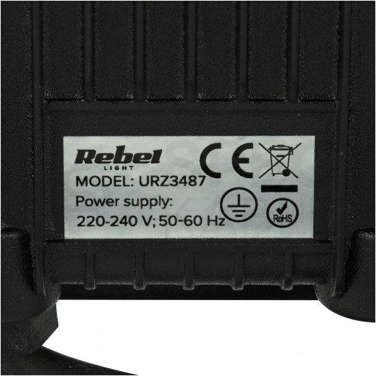 Naświetlacz LED SMD 20W 1500lm 3000K IP65 czarny WW REBEL