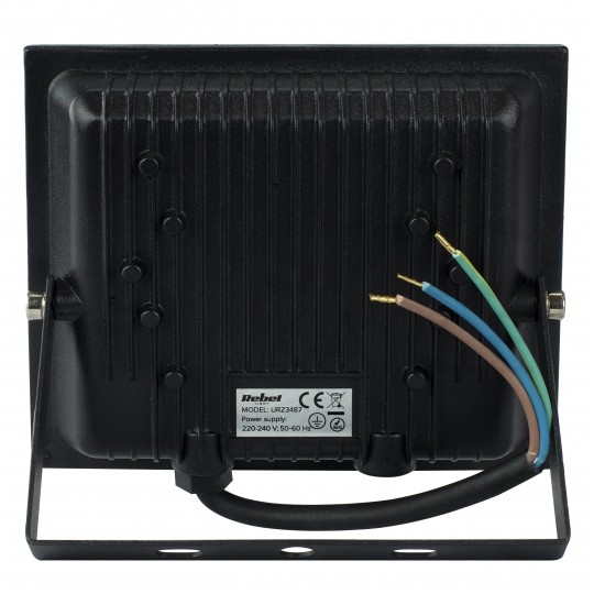 Naświetlacz LED SMD 20W 1500lm 3000K IP65 czarny WW REBEL