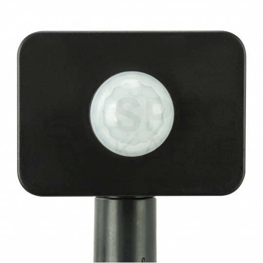 Naświetlacz LED SMD KASTEL 10W 800lm 4000K IP65 czarny, z czujnikiem ruchu PIR NW BEMKO