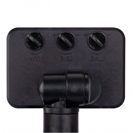 Naświetlacz LED SMD KASTEL 30W 2800lm 4000K IP65 czarny, z czujnikiem ruchu PIR NW BEMKO