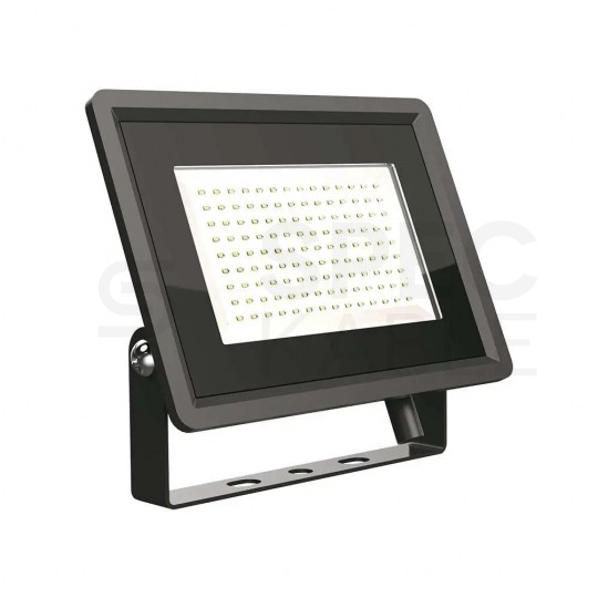 Naświetlacz, projektor LED SMD 100W 8700lm 6500K IP65 czarny barwa CW biała zimna V-TAC VT-49104
