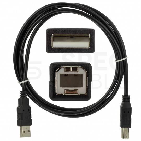 NEKU Kabel drukarkowy USB 2.0 A / B (wtyk / wtyk) czarny 3m