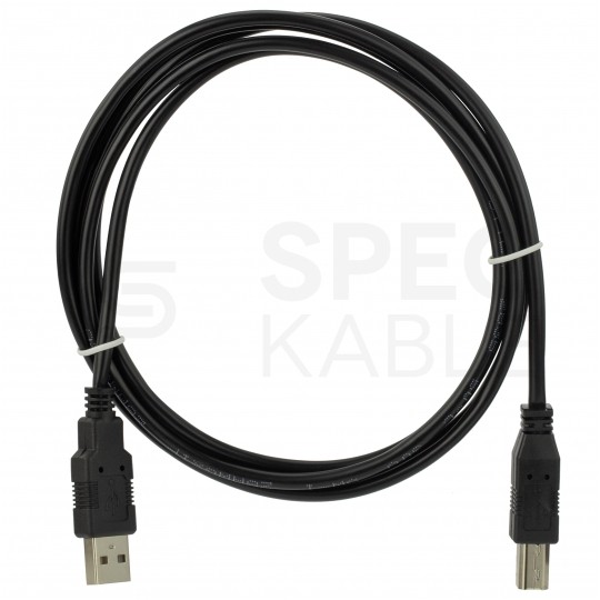 NEKU Kabel drukarkowy USB 2.0 A / B (wtyk / wtyk) czarny 3m