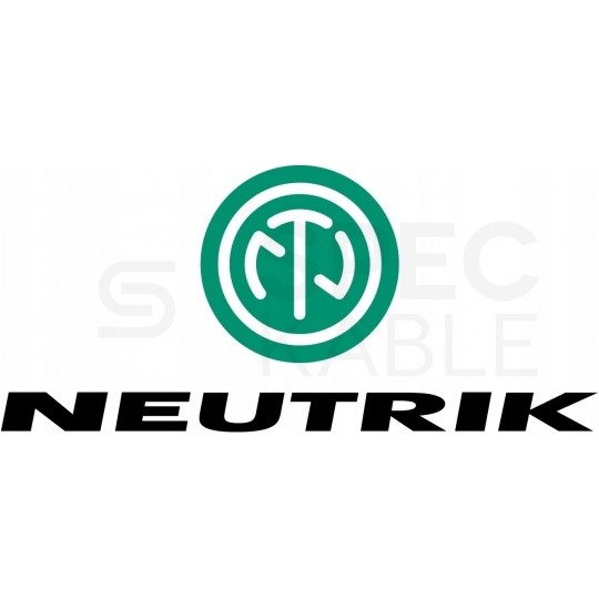 NEUTRIK Gniazdo tablicowe panelowe mikrofonowe XLR (3-pin) posrebrzane NC3MD-L-1