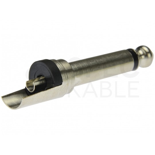 NEUTRIK Wtyk instrumentalny Jack 6,3mm Mono na kabel do 7,0mm niklowany czarny NP2X-BAG