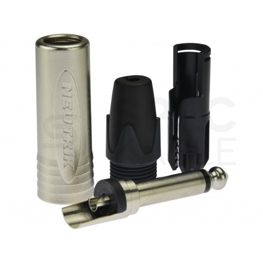 NEUTRIK Wtyk instrumentalny Jack 6,3mm Mono na kabel do 7,0mm niklowany NP2X