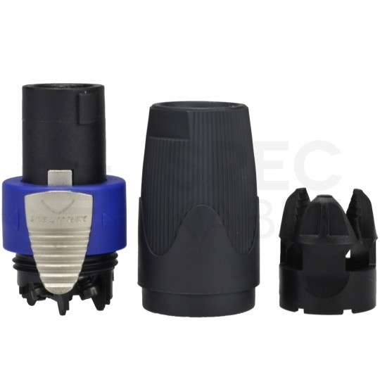 NEUTRIK Wtyk Speakon 4-pin na kabel do 14,5mm NL4FX