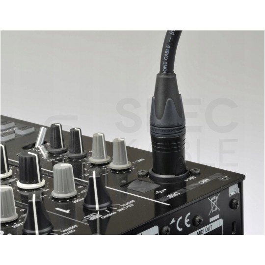 NEUTRIK Wtyk Speakon 4-pin na kabel do 14,5mm NL4FXX-W-S