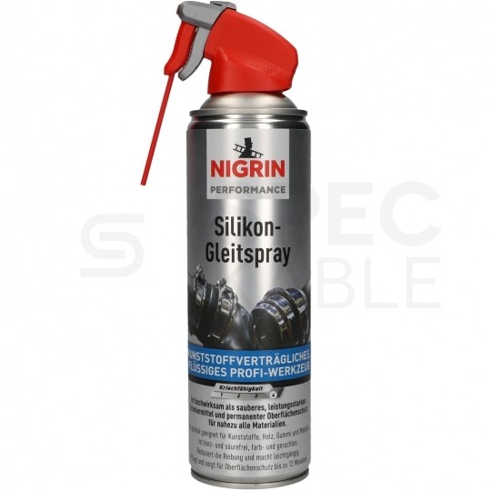 NIGRIN Smar silikonowy w sprayu 500ml HYBRID