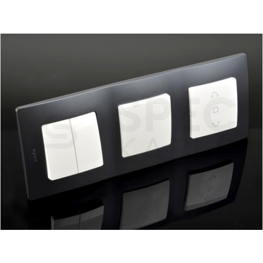 NILOE Ramka 3-krotna Popiel