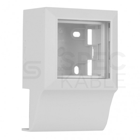 Nośnik osprzętu QUADRO listwy LHD 32x15mm biały KOPOS