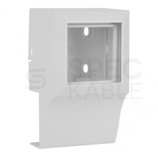 Nośnik osprzętu QUADRO listwy LHD 40x20mm biały KOPOS