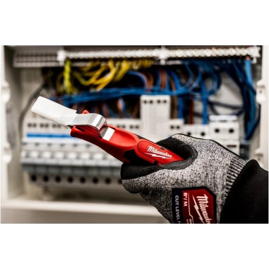 Nóż hakowy do ściągania izolacji kabli okrągłych 4-28mm MILWAUKEE