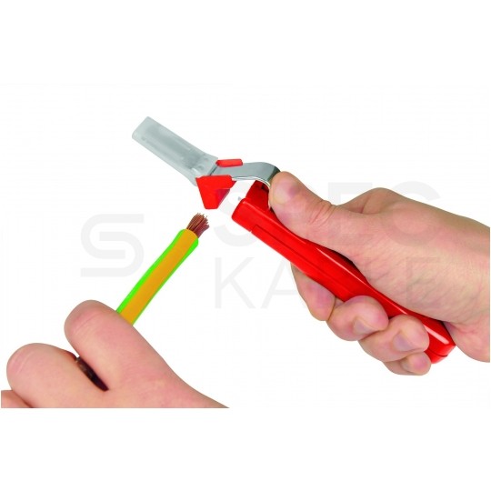 Nóż hakowy do ściągania izolacji kabli okrągłych 4-28mm2 ERKO