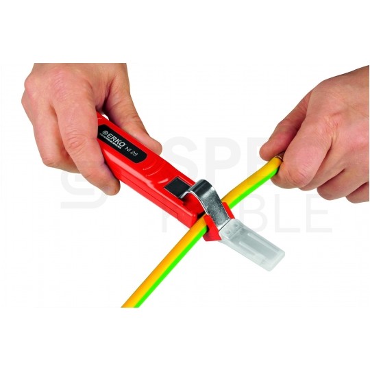 Nóż hakowy do ściągania izolacji kabli okrągłych 4-28mm2 ERKO