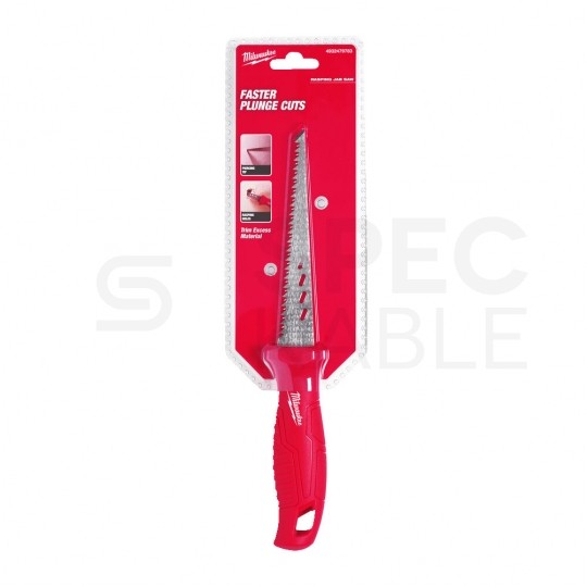 Nóż "rekin" do gipsu, płyt GK, zabudowy suchej, drewna 150mm ręczna piłka MILWAUKEE