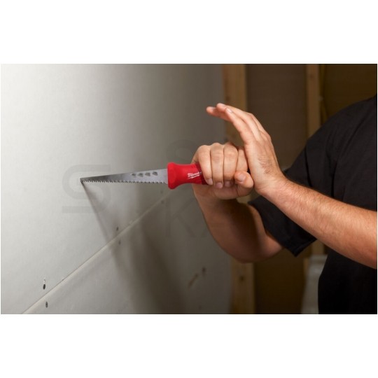 Nóż "rekin" do gipsu, płyt GK, zabudowy suchej, drewna 150mm ręczna piłka MILWAUKEE