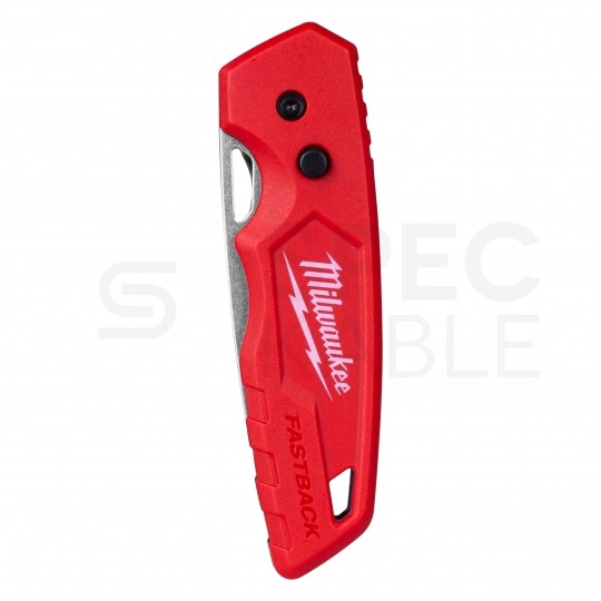 Nóż składany ze stali nierdzewnej kieszonkowy 80mm FASTBACK MILWAUKEE