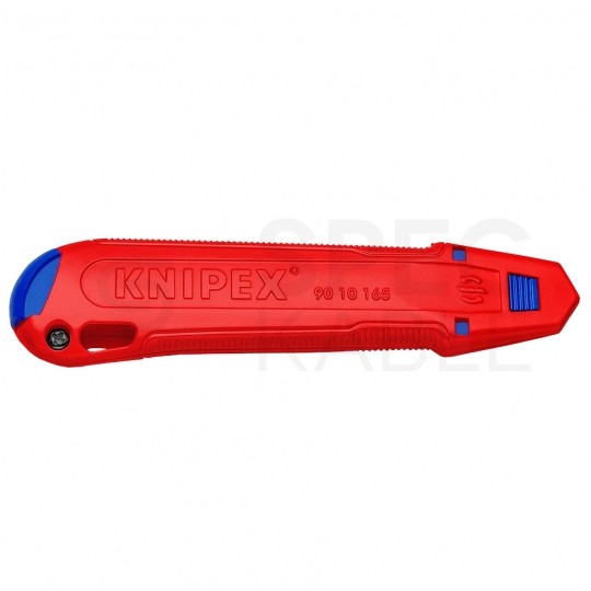 Nóż z łamanym ostrzem 18mm CutiX KNIPEX 90 10 165 BK