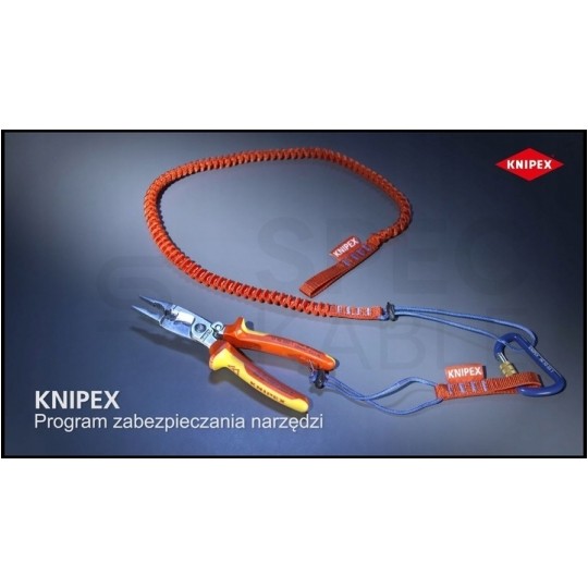 Nożyce do cięcia drutów i lin stalowych (do 5mm) 190mm z zaczepem KNIPEX 95 62 160 T